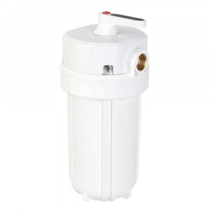 Ce nouveau boîtier de filtre blanc à haut débit de 10 pouces, système de filtration pour toute la maison, fonction de lavage à contre-courant