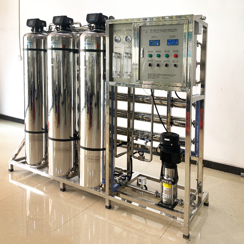 Usine de traitement d'eau potable par osmose inverse