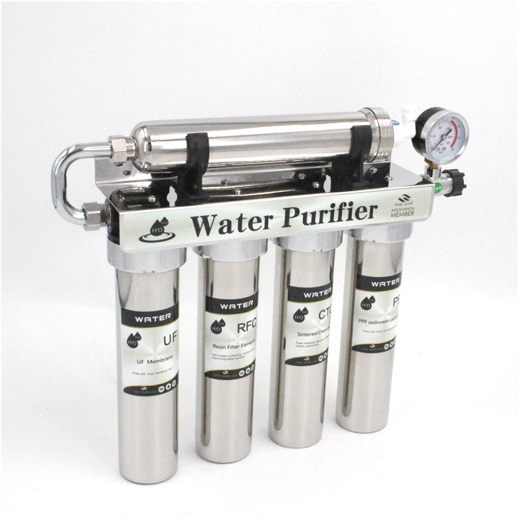COMFEE' Sistema de ósmosis inversa de 5 etapas, filtro de agua certificado  NSF para debajo del fregadero, fácil instalación, sistema de filtración de